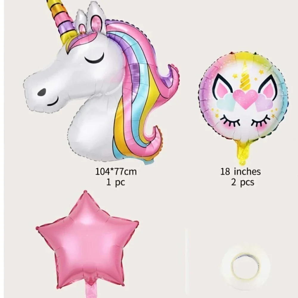 N/A unicorn balloon